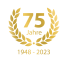 70 ans d'innovation dans les produits dentaires Logo 70 ans d'innovation Dr. Walser dentaire